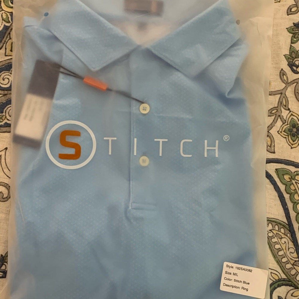 BRAND NEW STITCH golf polo